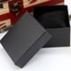 thumbnail image 3 of Cajas para pulseras Estuche rígido duradero de moda Caja de regalo Estuches para relojes Empaquetado de joyas Cumpleaños de Navidad Almacenamiento y organización del hogar Negro 9*8*5.5 cm Advancent  HA078024-04, 3 of 6
