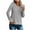 Gray, variant on Viikei Cardigan Sweaters for Women Plus Size Women's Round- Neck Recreational Pullover Knitting Sweater Long Sleeve Tops
