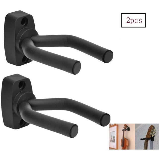 Guitar Art Showcase, Flexible Adjustable Arms Hanger Stand for Multiple Instruments Compatibility, Soft Sponge Cover Ensures Safe Display, Heavy Duty Support for Wall Hook Holder,