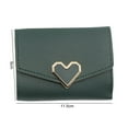 thumbnail image 3 of Short Wallet Hold The Card Fine Stitching Convenient Slim Simple Female Purse, 3 of 5