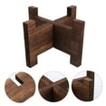 thumbnail image 5 of PBPBOX Wooden Beverage Dispenser Stand Brown Natural Stylish Home Decor, 5 of 6