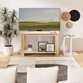 thumbnail image 2 of Mueble para TV MORU STREAM Blanco y Roble Minimalista para Casa u Oficina, 2 of 7