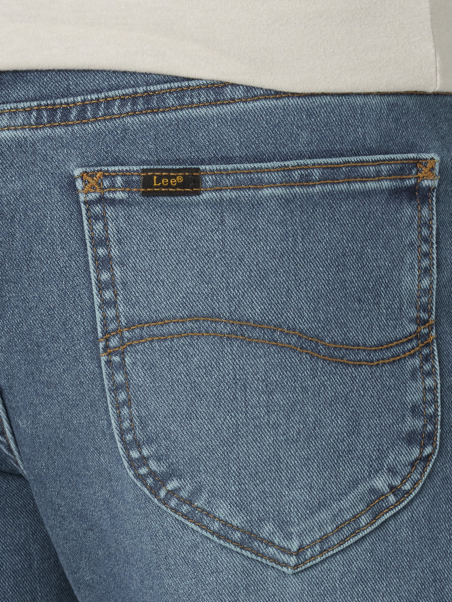 Lee Men's Legendary Denim Five Pocket Athletic Taper Jeans