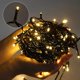 thumbnail image 3 of Cadena de luces solares, aptas para exteriores, 6,4 m, 30 LED, 8 modos, para iluminación de jardín, como decoración de Navidad, bodas y fiestas, 3 of 5