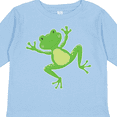 thumbnail image 4 of Inktastic Jumping Frog Boys or Girls Long Sleeve Toddler T-Shirt, 4 of 5