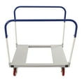 thumbnail image 6 of ToppiJoy Heavy Duty Table Dolly Luggage, Moving Cart Trolley Industrial Panel Dolly with Steel Frame Hold up to 1500lbs for Hotels Warehouses Basements, 6 of 12