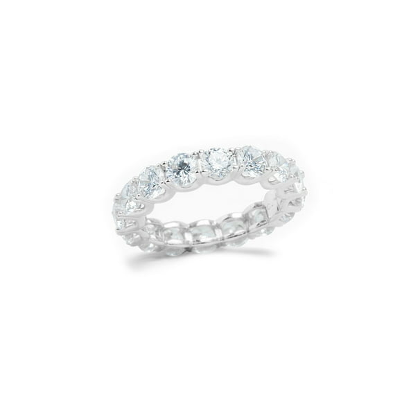 Brilliant Round Cut Eternity Band in Platinum