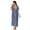 Blue, variant on Bsubseach Women Crochet Caftan Dress Swimsuit Cover up Summer Short Sleeve Bikini Coverup
