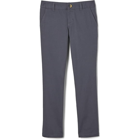 French Toast Pantalon Droit pour Filles 7 Gris Chiné