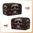 thumbnail image 3 of Fotbe Vintage Butterfly Flower Skull for Two Slice Toaster Cover, Fingerprint Protector, Super Soft Appliance Cover And Dust Cover,Bread Dust Cover & Fingerprint Protection, 3 of 7