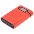 thumbnail image 1 of BIMZUC DIY Mobile 18650 Battery Charger Power Bank 4 Batteries Capacity Box Micro Input 2 Way Charging with LCD Display Red (12.00 cm / 4.72 inches), 1 of 9