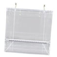 thumbnail image 3 of DOLITY Acrylic Transparent Bird Window Seed Feeder For Small to Large Birds L L, 3 of 9