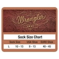 thumbnail image 2 of Wranglers Riggs Mens Socks, Non-Binding Boot Work Cotton Cushion Smooth Toe Socks, 2 Pairs, 2 of 5