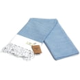 thumbnail image 7 of Smyrna Orientina Series Original Turkish Beach Towel  100% Cotton, Prewashed, 37 x 71 Inches  Peshtemal and Turkish Bath Towel for SPA, Beach, Pool, Gym and Bathroom Denim Blue, 7 of 7