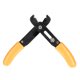 thumbnail image 4 of Cortador pelacables Mini herramienta de pelado de cables de mano ajustable amarillo, 4 of 10