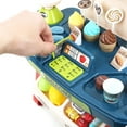 thumbnail image 1 of 33PCS Kids Pretend Play Set Educational Cash Register Toy with Light & Sound, 1 of 10