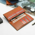 thumbnail image 4 of TAZAG genuine leather long men's wallet cowhide multi-functional women's card bag clutch, 4 of 6