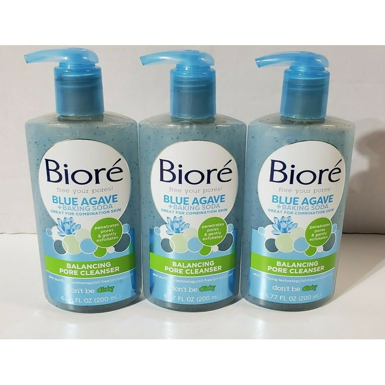 Biore baking soda face wash deals