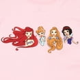 thumbnail image 5 of Disney Princesses Girls 2-Pack Short Sleeve T-Shirt Bundle Set for Kids (Size 4-3T), 5 of 9
