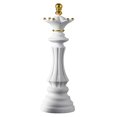 thumbnail image 2 of Chess Figurine International Statue King Queen Knight Resin Craft Decor Ornament, 2 of 2