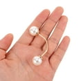 thumbnail image 5 of COMPUKAS 5Pcs Round Brooch Pin For Cardigans Hidden Safety Clasp Clasps Decorative Multi, 5 of 8