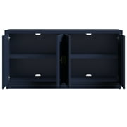 Twin Star Home 15.5 in. D Buffet Sideboard TV Stand for TVs up to 70 in, Modern Navy
