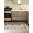 thumbnail image 6 of Unique Loom Narenj Collection Area Rug - Liverpool (3' x 13' 1" Runner Ivory/Beige), 6 of 7