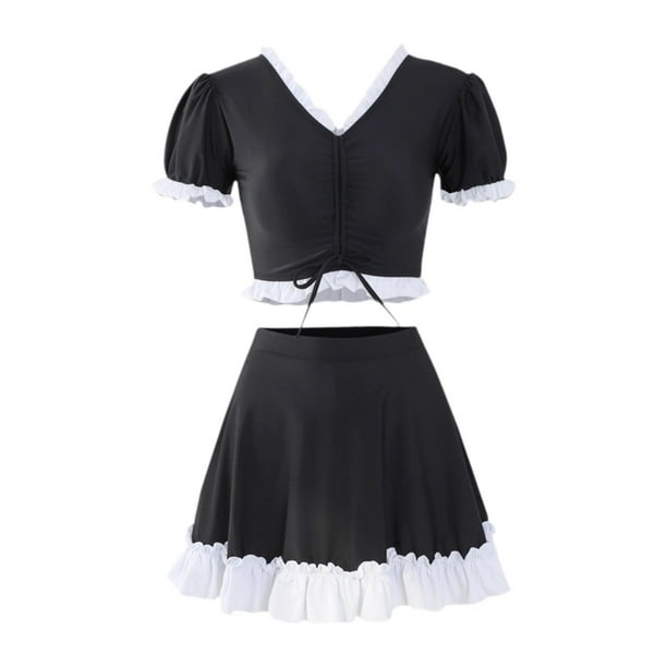 Traje de baño de mujer, conjunto de bikini ligero para natación de verano, vacaciones, deportes acuáticos L