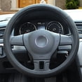 thumbnail image 5 of FengErXian Clearance Car Accessories Interior Deals Automotive Interior Supplies Steering Wheel Cover for Cars Artificial Leather Suitable for All Seasons Car Steering Wheel Cover Car Handle Cover, 5 of 6
