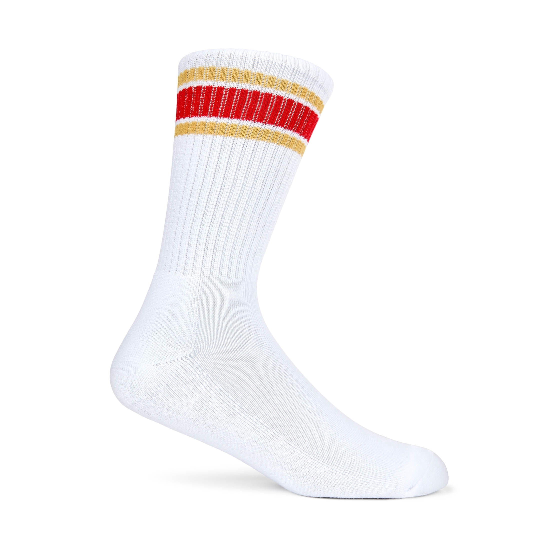 Fruit of the Loom Mens Gameday Crew Socks, 3-Pack, Sock Sizes 6-12