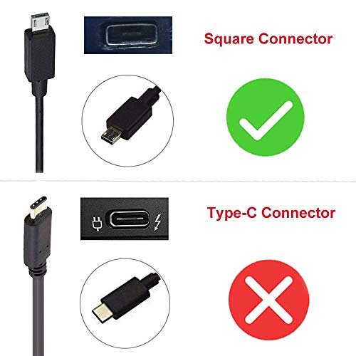 Cargador de computadora portátil 7.5 pies Superer para Asus-Chromebook