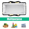 thumbnail image 5 of Fireflies Large Capacity Reusable Foldable Oxford Cloth Grocery Bags: Multifunctional Storage and Easter Basket, 5 of 7