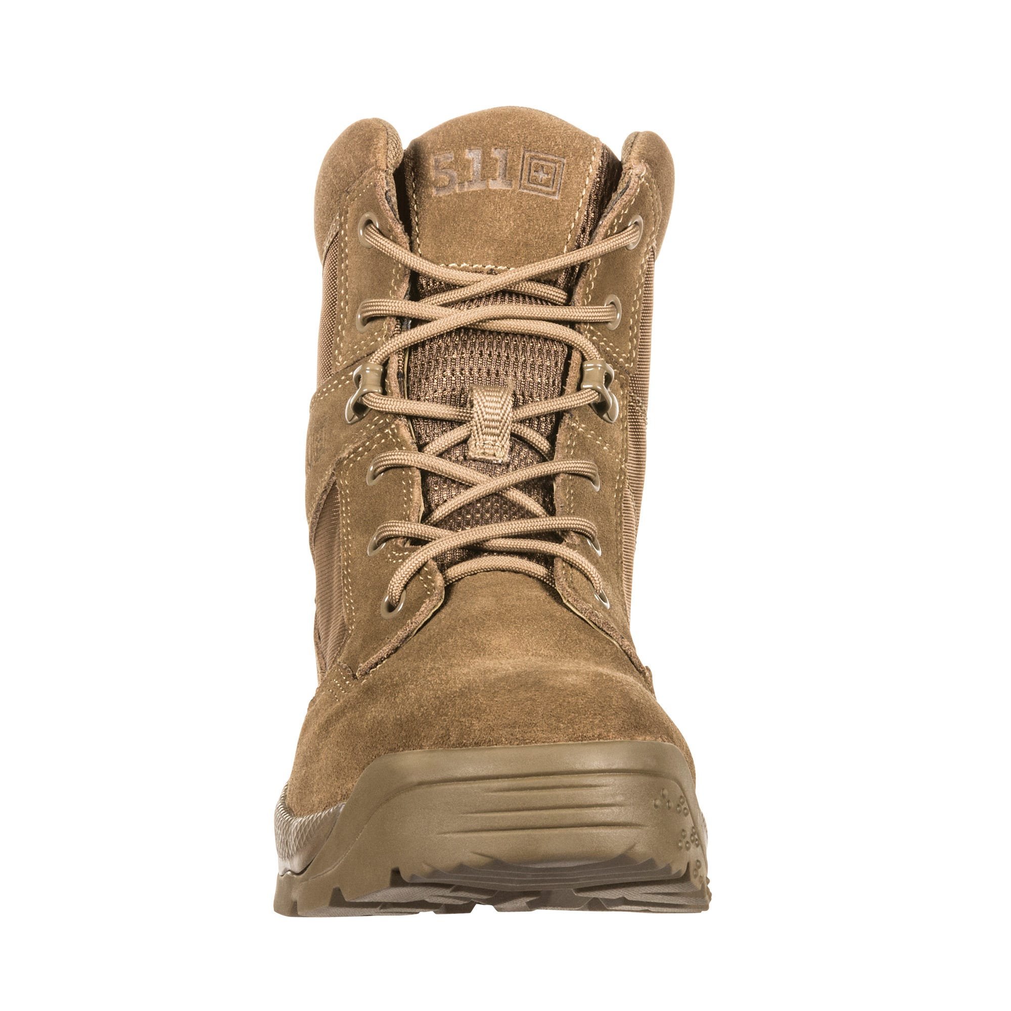 5.11 Work Gear Men's ATAC 2.0 6-Inch Desert Boots, NZ Ortholite Footbed, Slip-Resistant, Dark Coyote, 8 Regular, Style 12402 - image 2 of 6