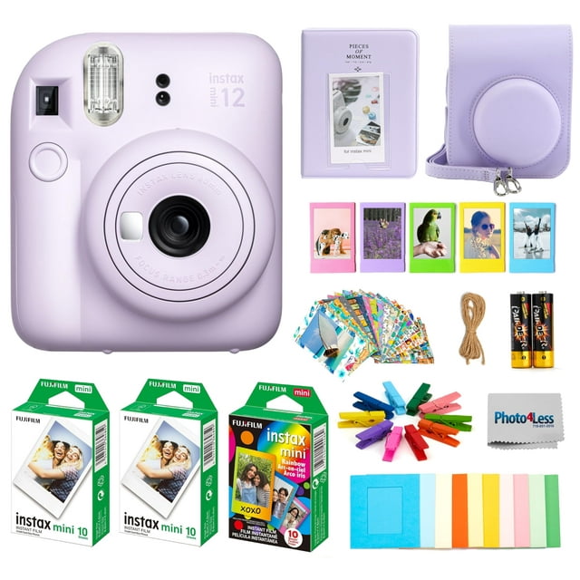 Cámara de película instantánea Fujifilm Instax Mini 12 Lilac Purple