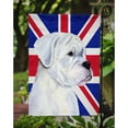 thumbnail image 3 of Carolines Treasures SS4951GF Boxer with English Union Jack British Flag Garden Flag Garden Size multicolor, 3 of 5