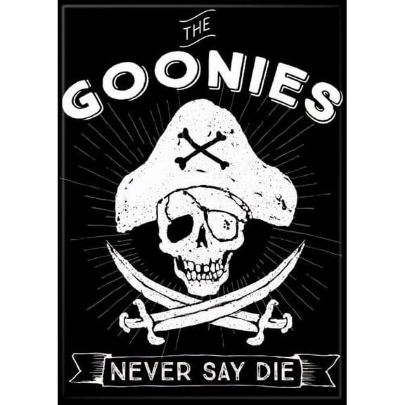 Goonies Never Say Die Black Photo Magnet Ata Boy 35687