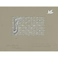 thumbnail image 2 of Leo Gestel 14x12 Black Ornate Wood Framed Double Matted Museum Art Print Titled: Design for a Watermark of a Banknote; a Hand with Torch, in a Background of Leaves (1940-06-20), 2 of 5