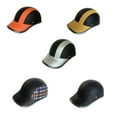 thumbnail image 2 of Naiovety Casco de motocicleta Vintage gorras de béisbol mujeres hombres ciclismo cuero seguridad Scooter eléctrico casco protección para la Ciclismo Amarillo negro, 2 of 6
