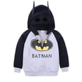 thumbnail image 1 of KidsBoysSpidermanCaptainAmericaBatmanDcZipJacketCoatHoodieHoodedOuterwear, 1 of 3
