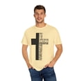 thumbnail image 4 of Inspirational Prosperities Christians Faithfulness Saying Motivational Prospering Prayer Church Statements  Unisex Garment-Dyed T-shirt, 4 of 4