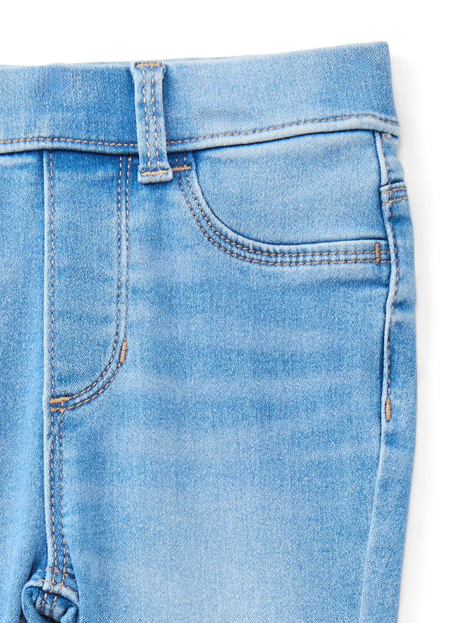 Wonder Nation Baby and Toddler Girls Skinny Jegging Jeans, Sizes 12M-5T