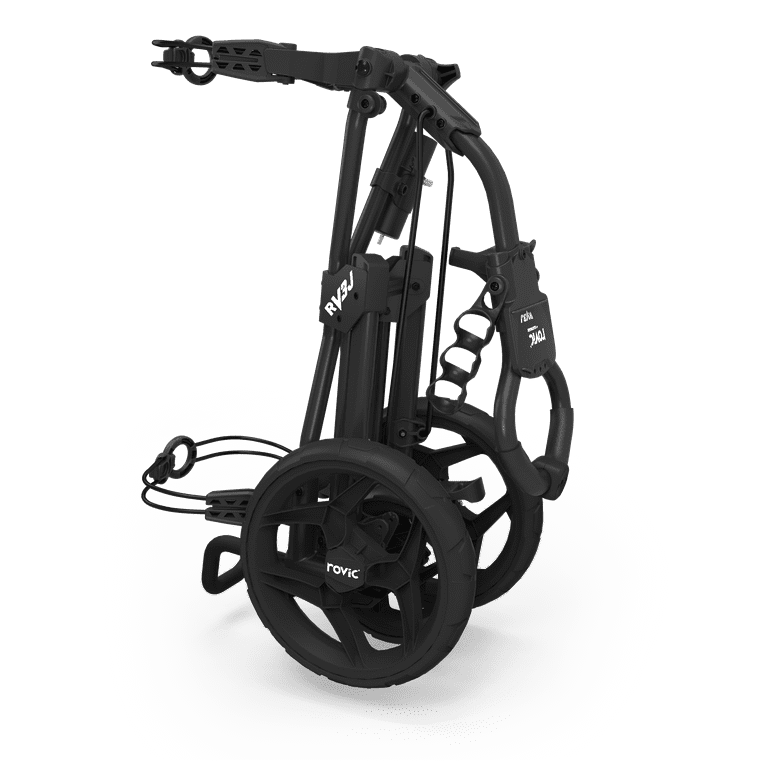 Rovic by Clicgear RV3J Junior 3-Wheel Golf Push Cart, Charcoal