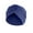 Blue, variant on Herrnalise Women Solid India Muslim Ruffle Chemo Hat Headwear Head Wraps Turbans Beanie Cap Headwraps