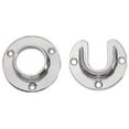 thumbnail image 2 of Lido 1-1/4 in. L X 1-5/16 in. D Polished Chrome Steel Closet Flange Set, 2 of 2