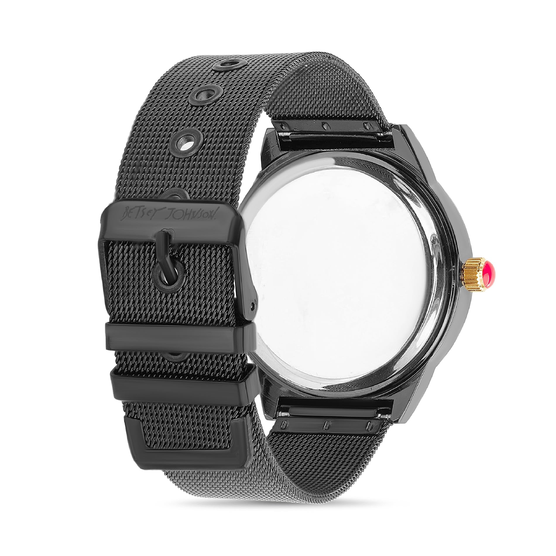 Betsey Johnson Stainless Steel Mesh Watch Betsey Johnson Watch | Mercari main image 4