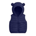 thumbnail image 5 of KICILVS Girls Puffer Vest Zip Up Hooded Sleeveless Jacket with Pockets for Fall and Winter Warm Waistcoat 4-15 Years, 5 of 9