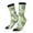 2 Black-1, variant on Green Snake Print Adult Socks for Men & Women,Calf Socks, Ankle Socks,Boots Socks,Breathable Casual Sock,Unisex Crew Socks