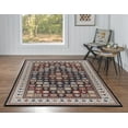 thumbnail image 4 of Emerald Barton Black & Cream 6'7" x 9'7" Area Rug, 4 of 6