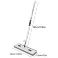 thumbnail image 4 of Mop and Bucket Set, Large Flat Floor Mop and Bucket, 2 Washable Microfiber Pads Included, 360 Rotation Wet and Dry Use, Home Floor Cleaning System for, 4 of 5