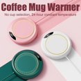 thumbnail image 5 of USB Mug Warmer Useful Insulation Plate Coffee Cup Warmer Kitchen For Office N7M6, 5 of 7